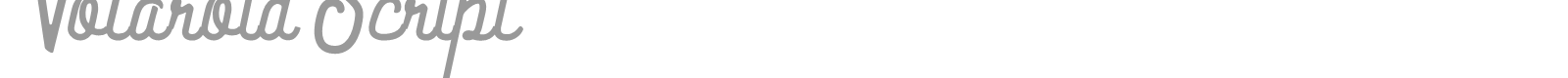 Volaroid font preview